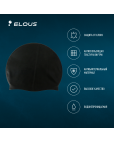 Шапочка для плавания "Elous" BIG Stamp, силиконовая, черный Чёрный-фото 6 additional image